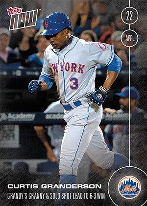 Curtis Granderson Topps Now